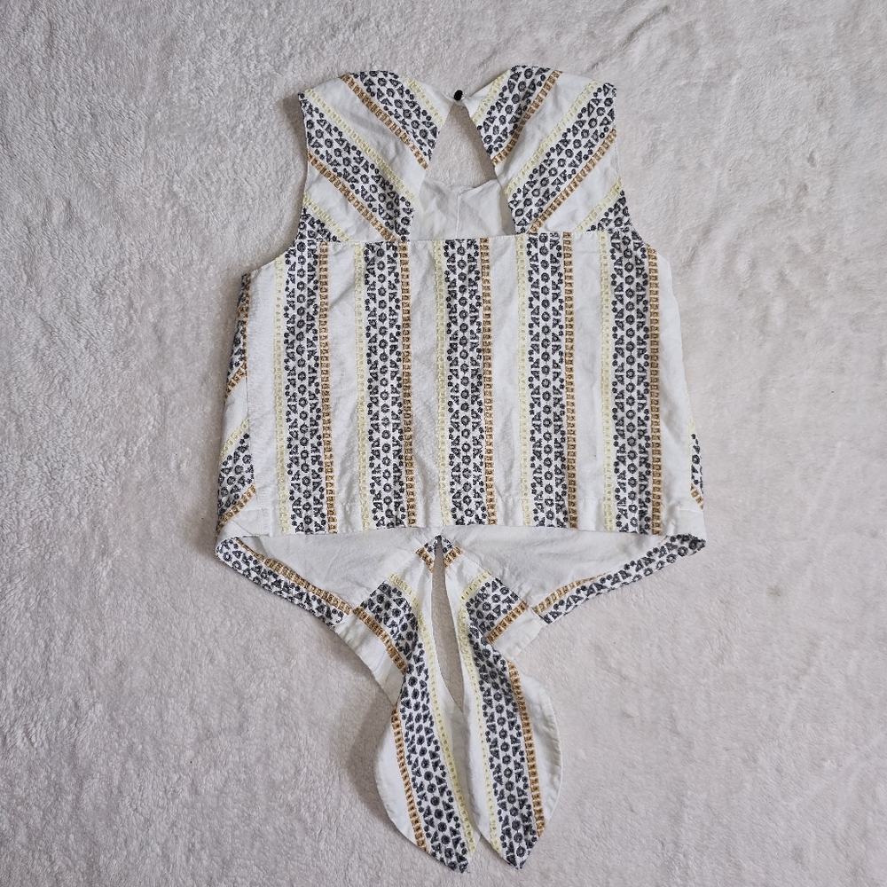 Anthropologie 2-Piece Shirt And Skirt Set Size 4 - Picture 6 of 15